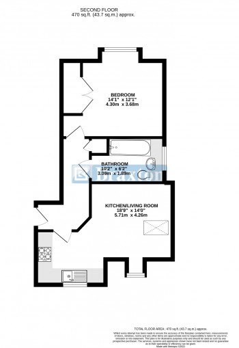 Floorplans For Carlyon House, Boyn Hill Road, Maidenhead