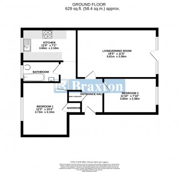 Floorplans For All Saints Avenue, Maidenhead
