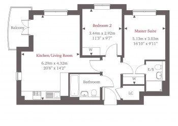 Floorplans For Athena Court, Bridge Avenue, Maidenhead